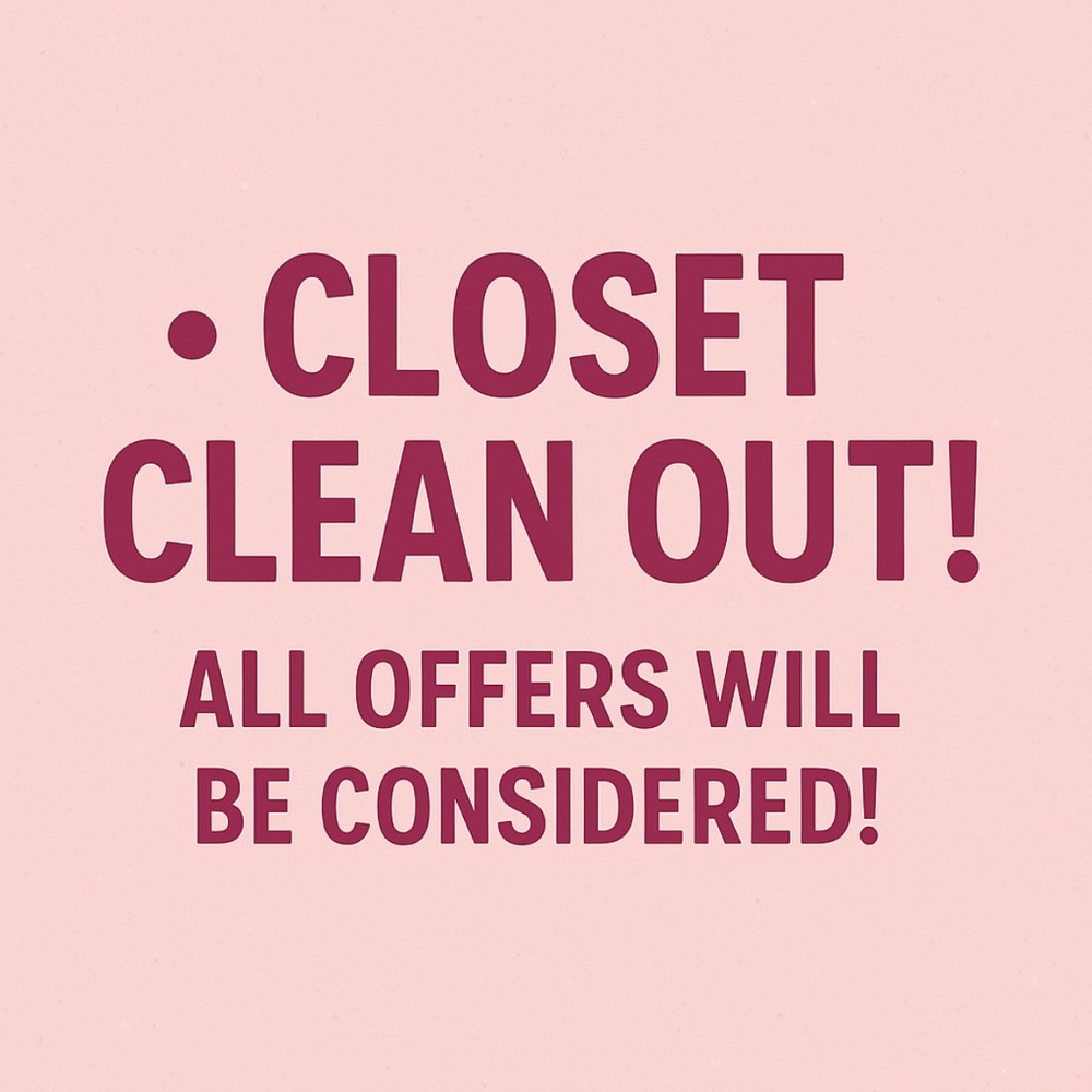 Closet Clean Out Sign